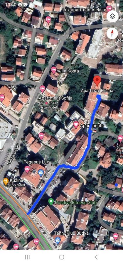Apartman Elijana بودفا المظهر الخارجي الصورة